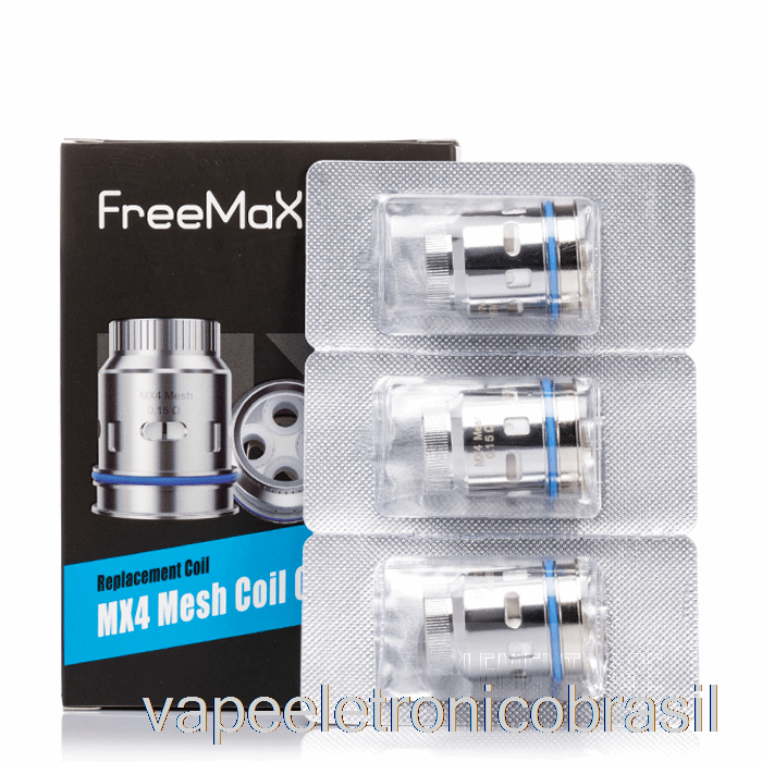 Bobinas De Substituição Vape Eletrônico Freemax Mx Bobinas De Malha 0,15ohm Mx4